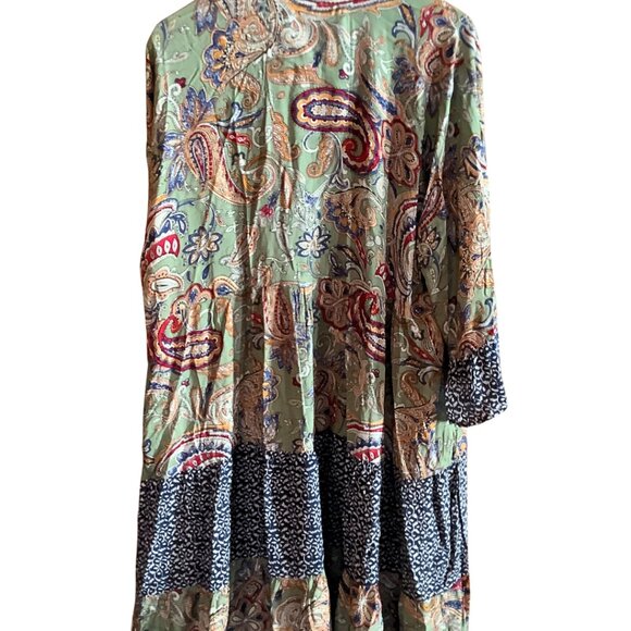 NWT BOHO Long Cardigan DESIGNED IN CANADA | MADE IN THAILAND | Eco Conscious - Picture 7 of 10